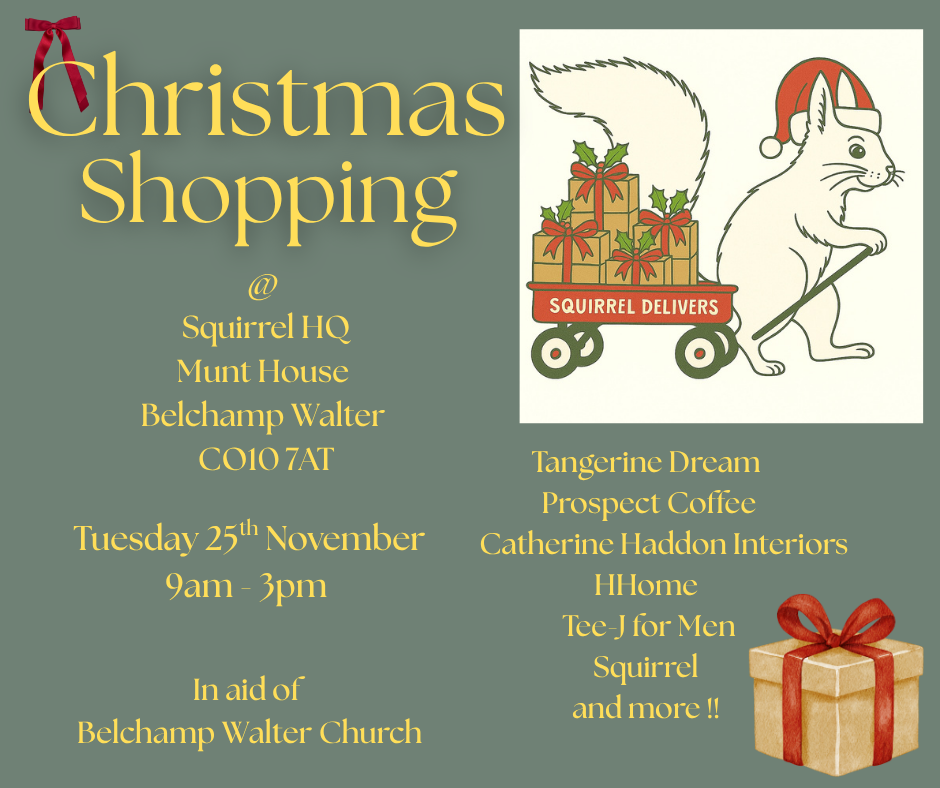 Squirrel HQ  Open House Christmas Shopping Day