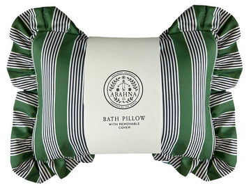 Bath Pillow green and black