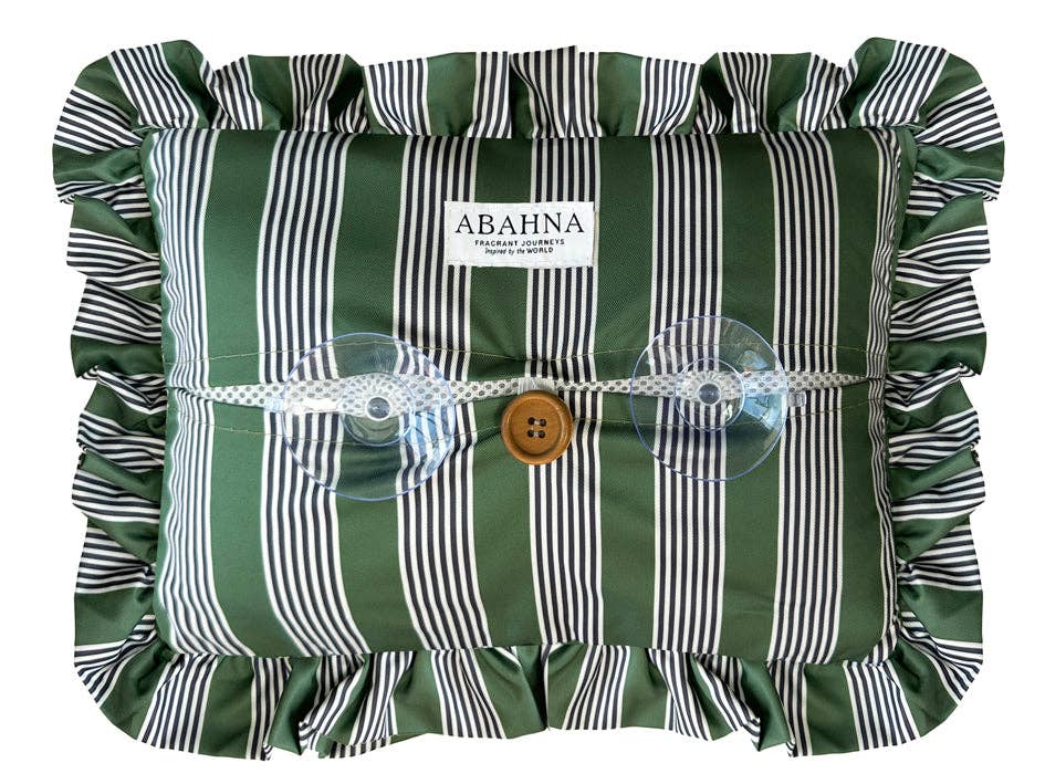 Bath Pillow green and black