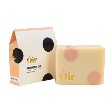 Rose geranium hand and body soap