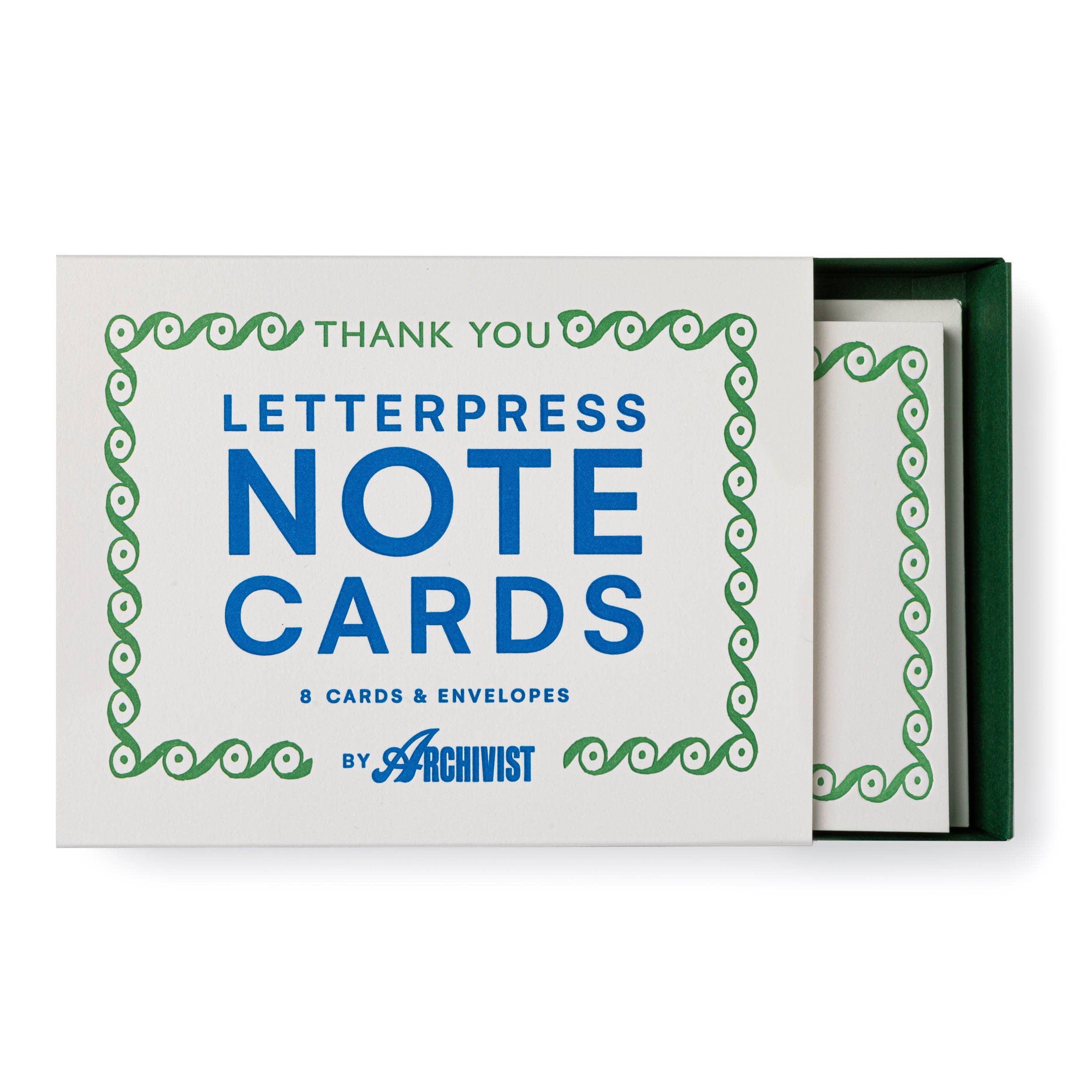 Thank You Green | Notecard Sets