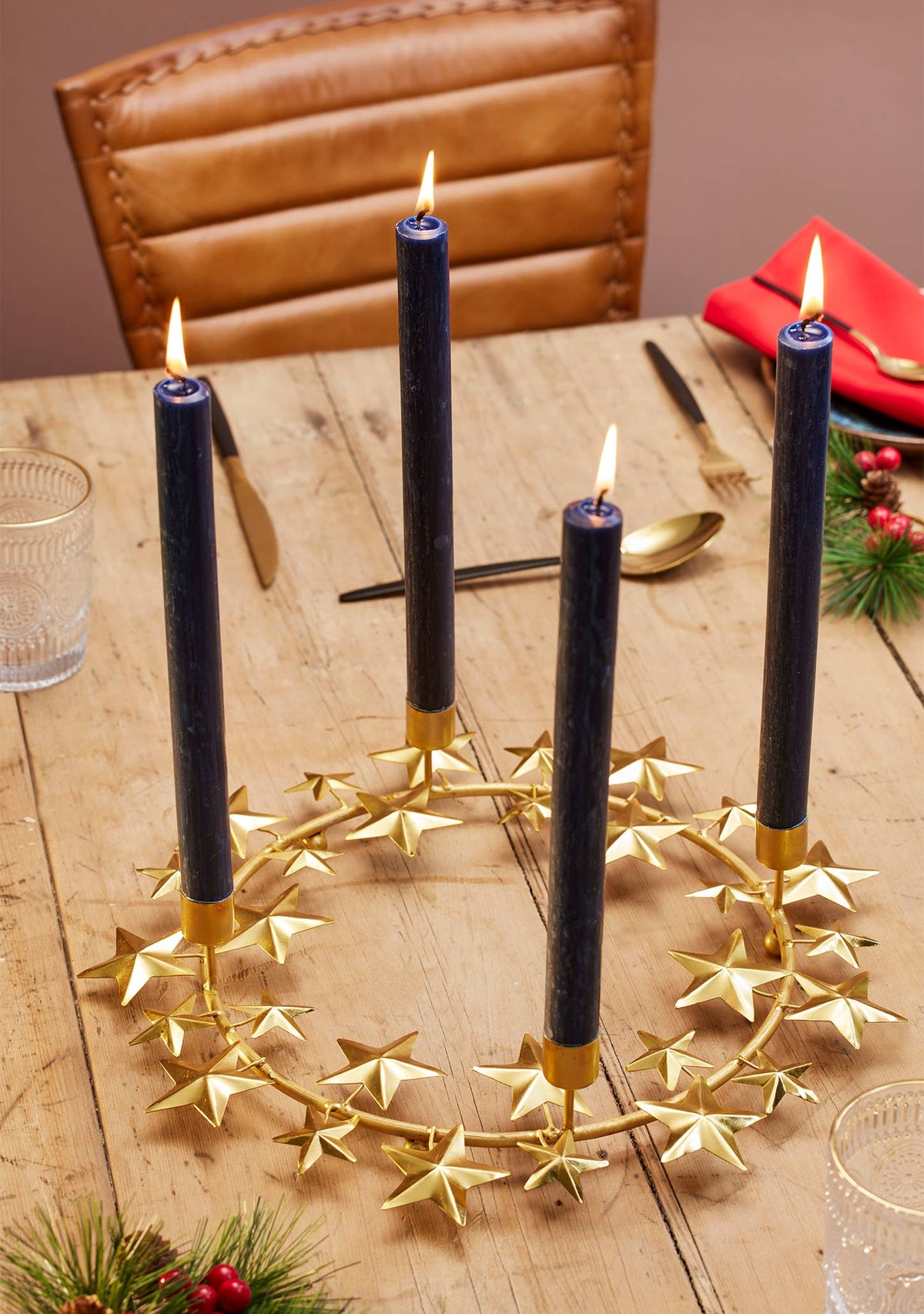Star Candelabra Table Centre