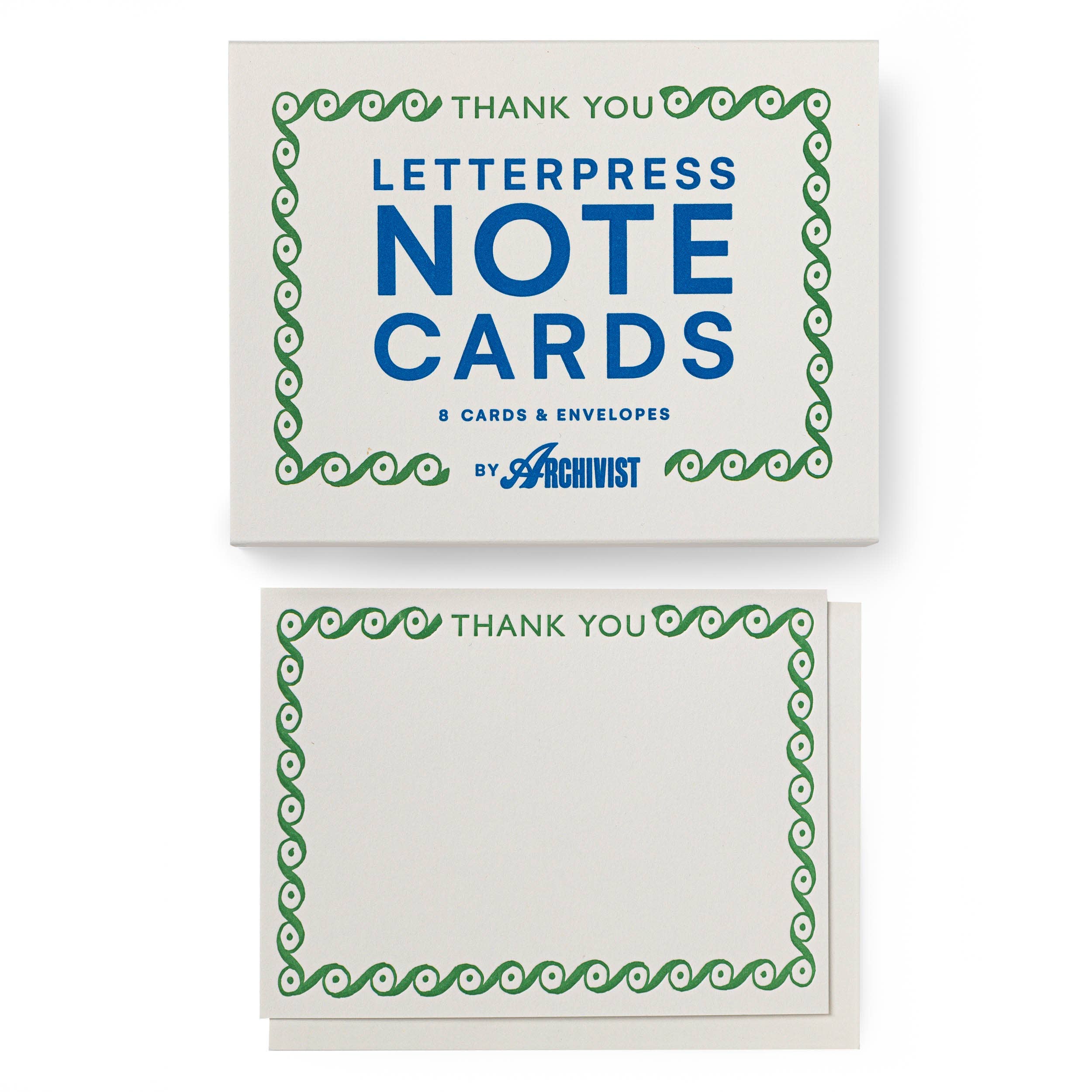 Thank You Green | Notecard Sets