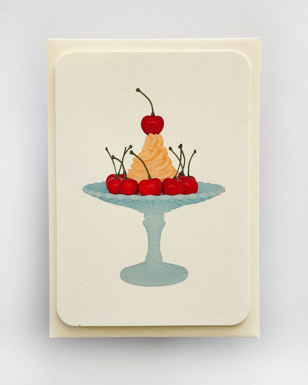 Mandarin Chantilly Cream Greeting Card
