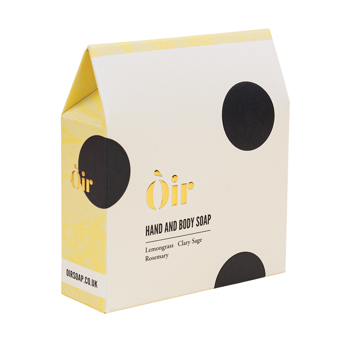 Lemongrass, clary sage, rosemary soap