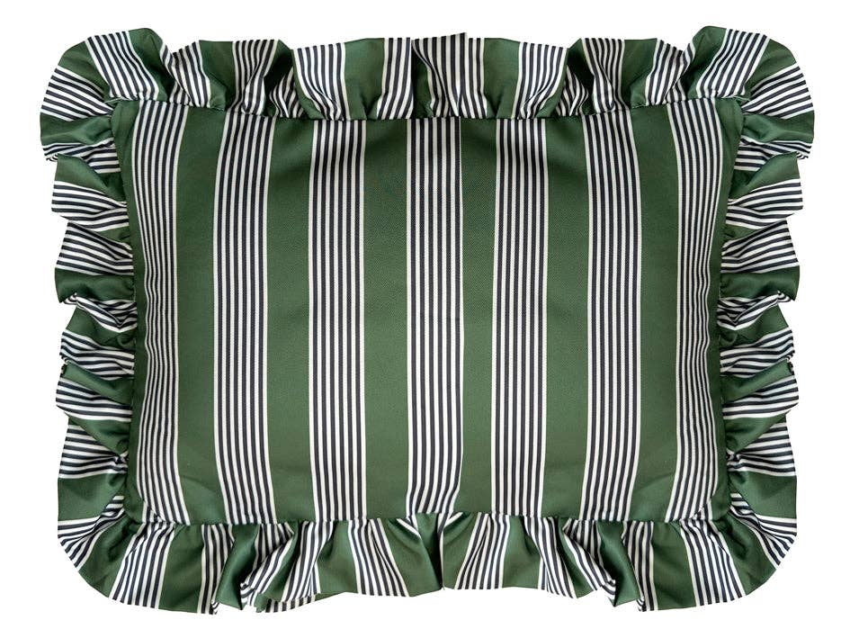 Bath Pillow green and black