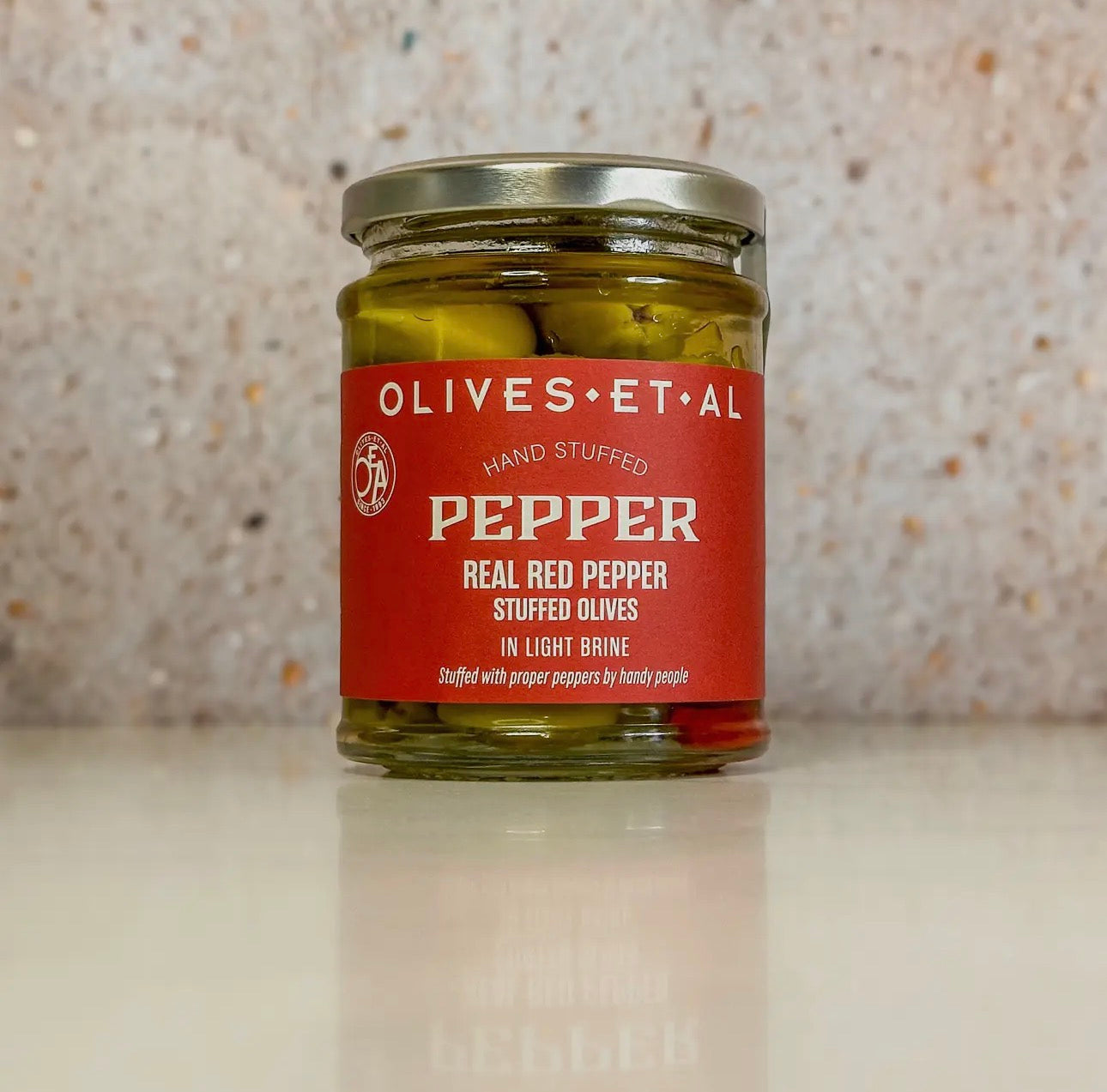 Olives et Al - Red Pepper Stuffed Olives