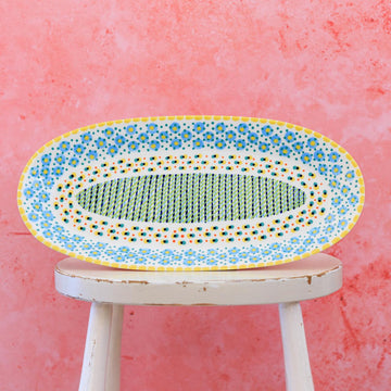 Potterswork Alice Plate - Yellow