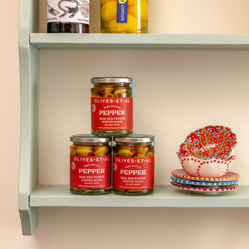Olives et Al - Red Pepper Stuffed Olives