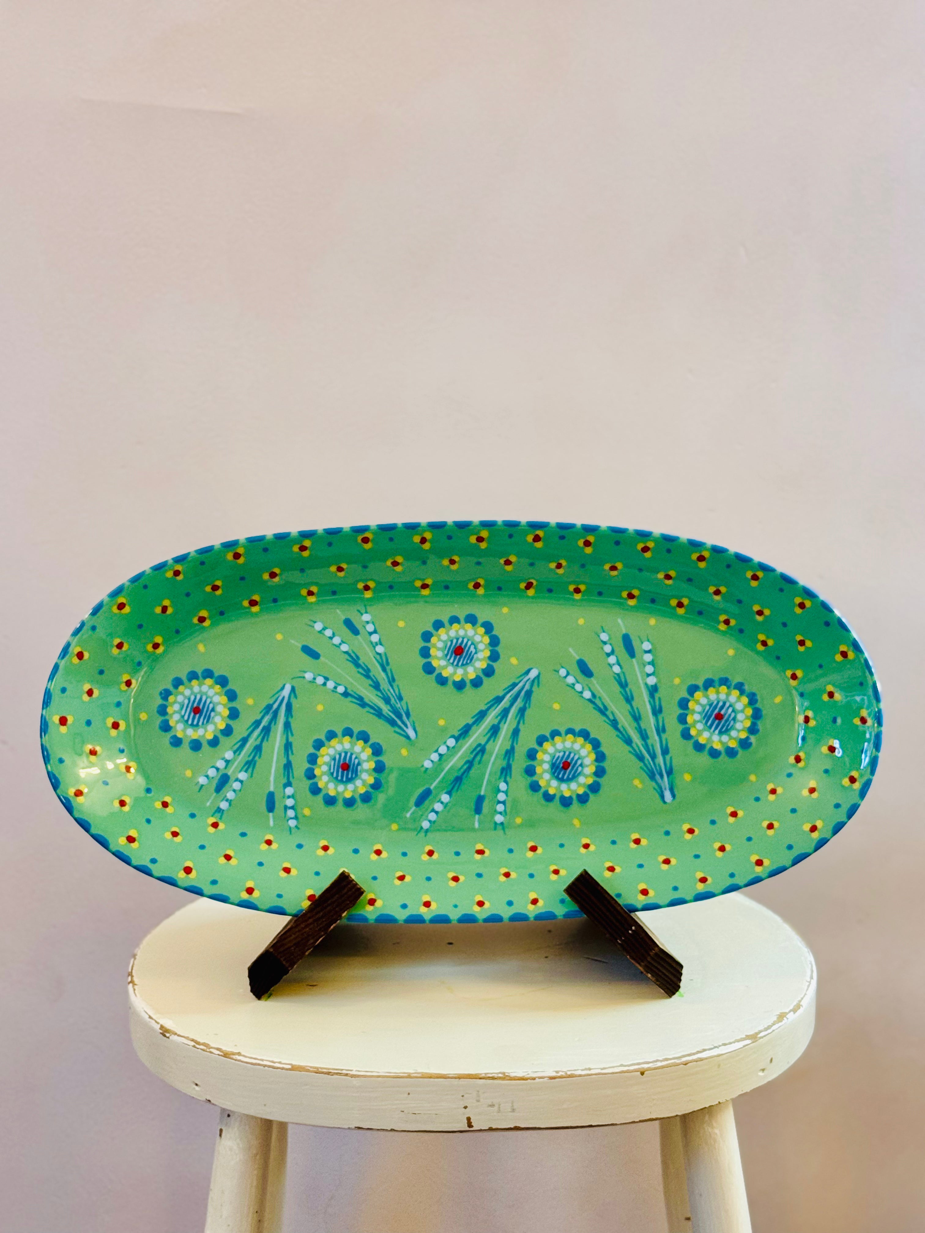 Potterswork Alice Plate - Green