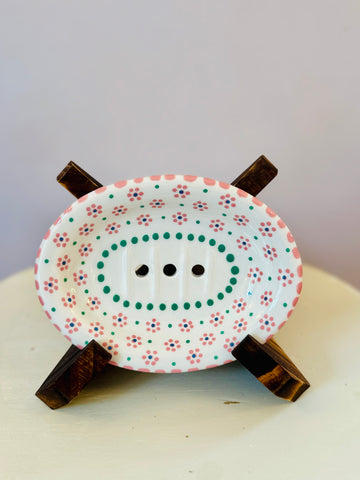 Potterswork Soap Dish - Pink
