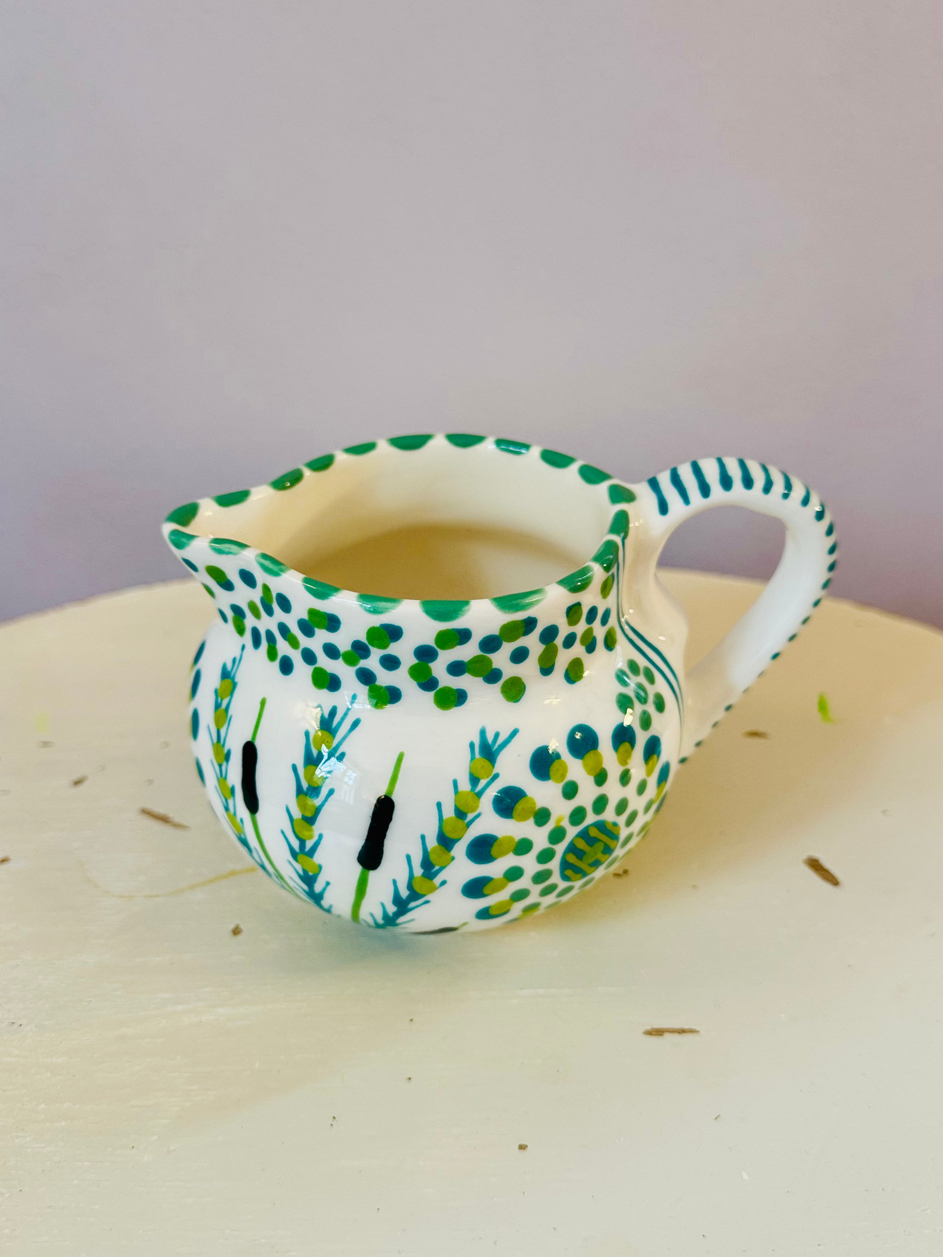 Potterswork Cutie Cream Jug - Blue