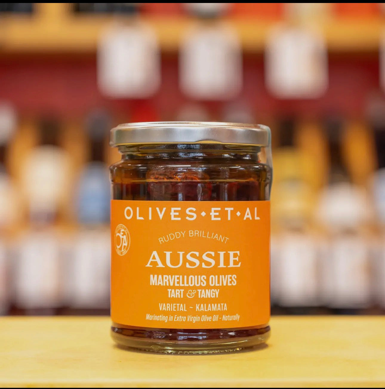 Aussie Tart and Tangy Olives