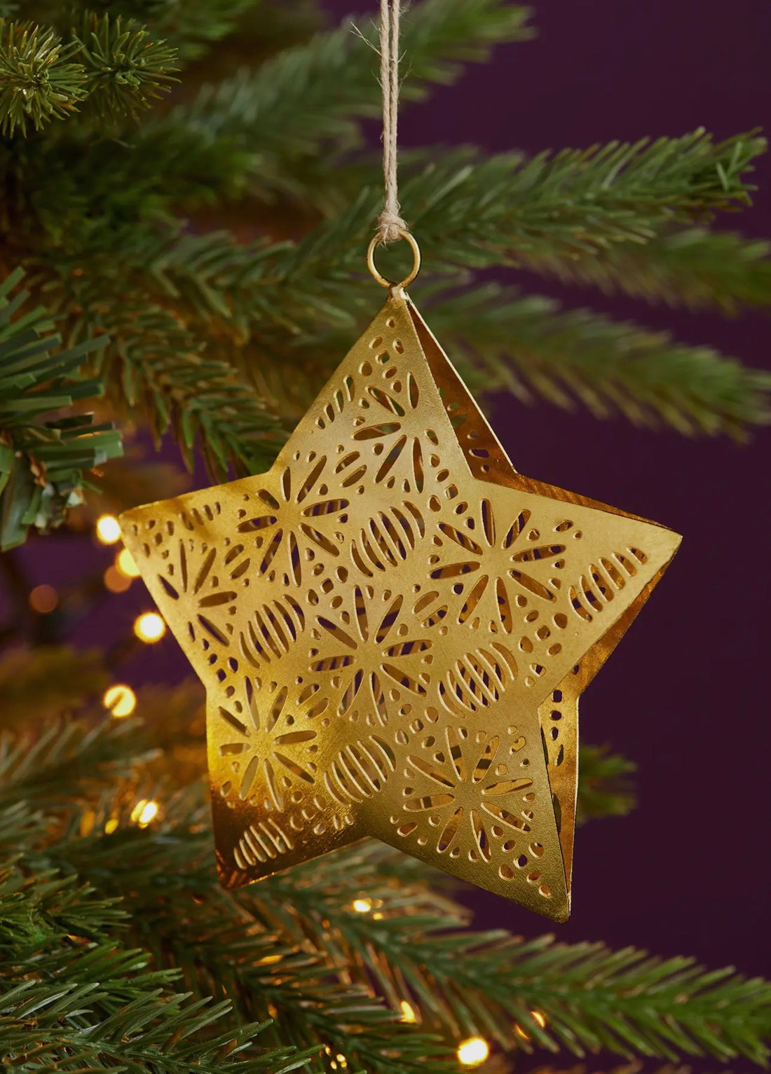 Golden Star  Decoration