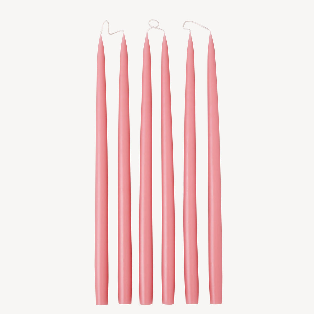Vintage Pink -  Tapered Dinner Candles