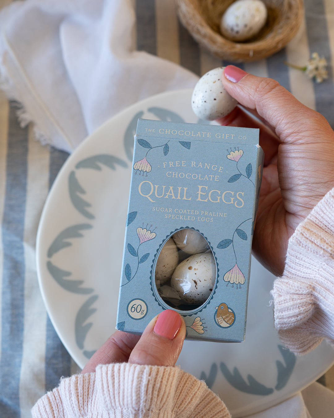 Praline Quail Eggs