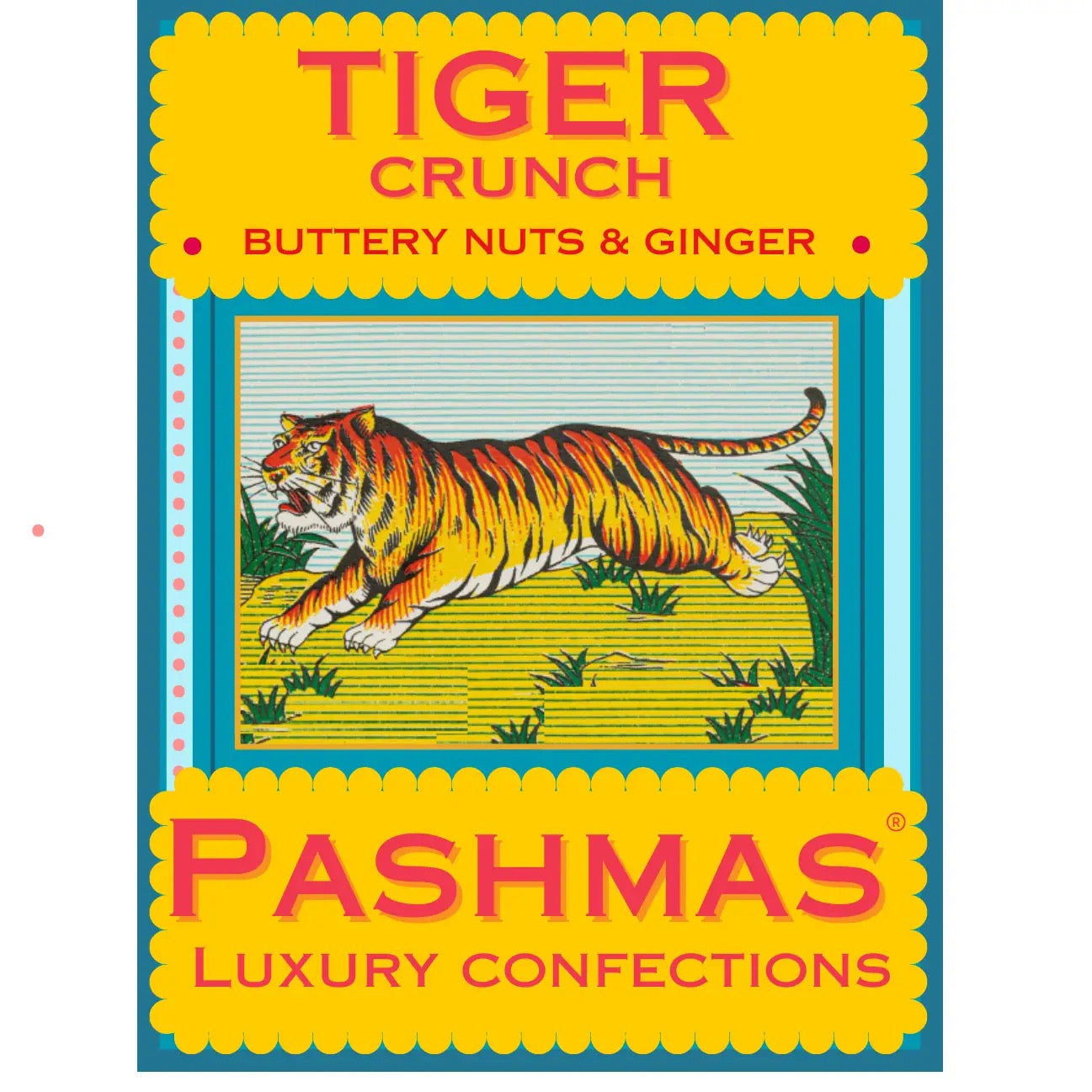 Dorset Chocolate - Pashmas Luxury Confections - Tiger Crunch
