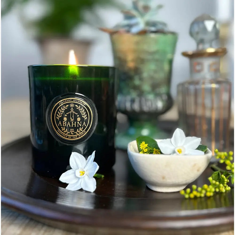 Natural wax candle  - White Grapefruit and May Chang