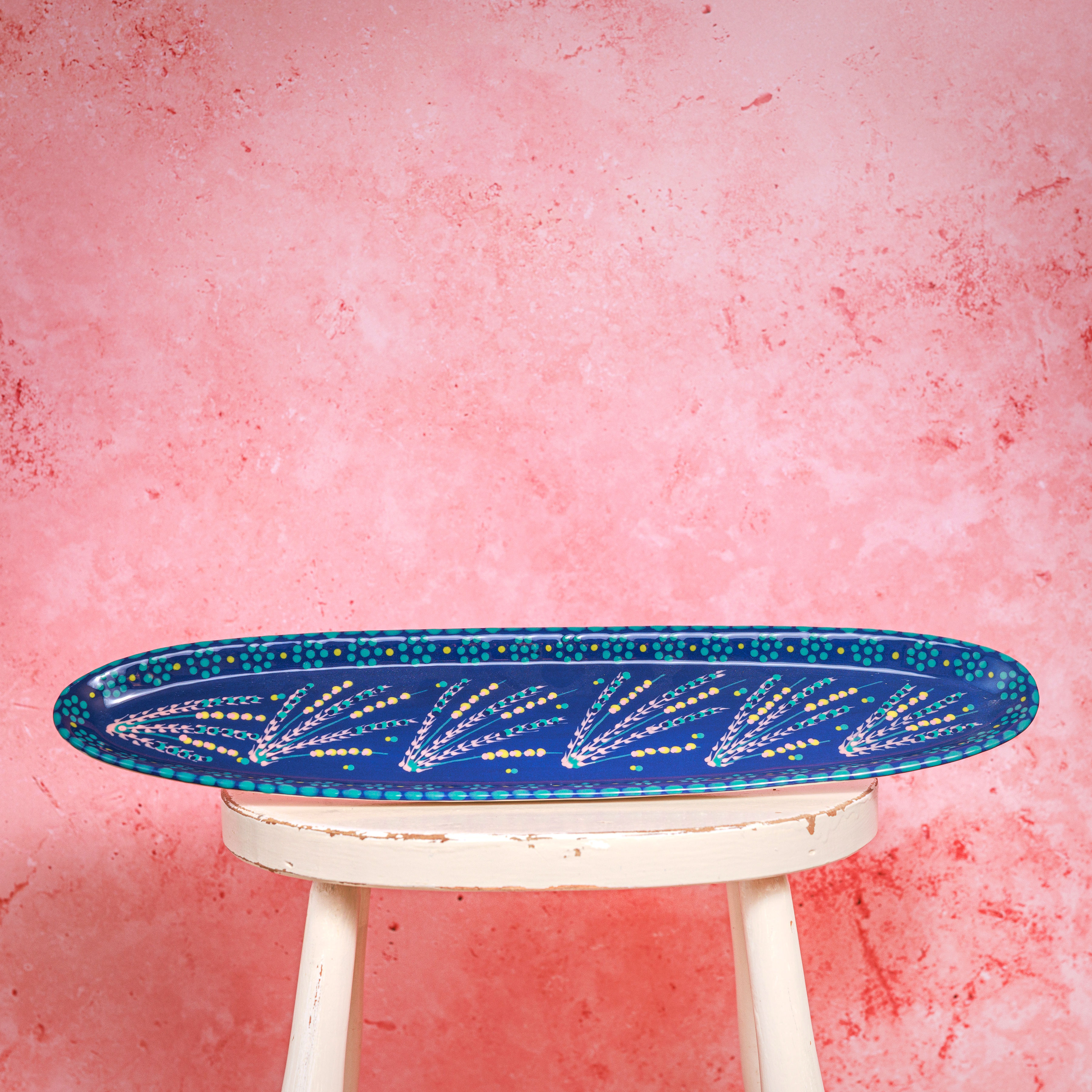 Tilly Plate - Deep Blue