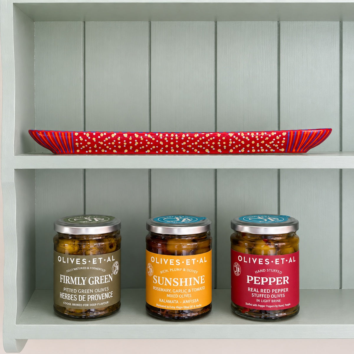 Potterswork Olive Boat - Red