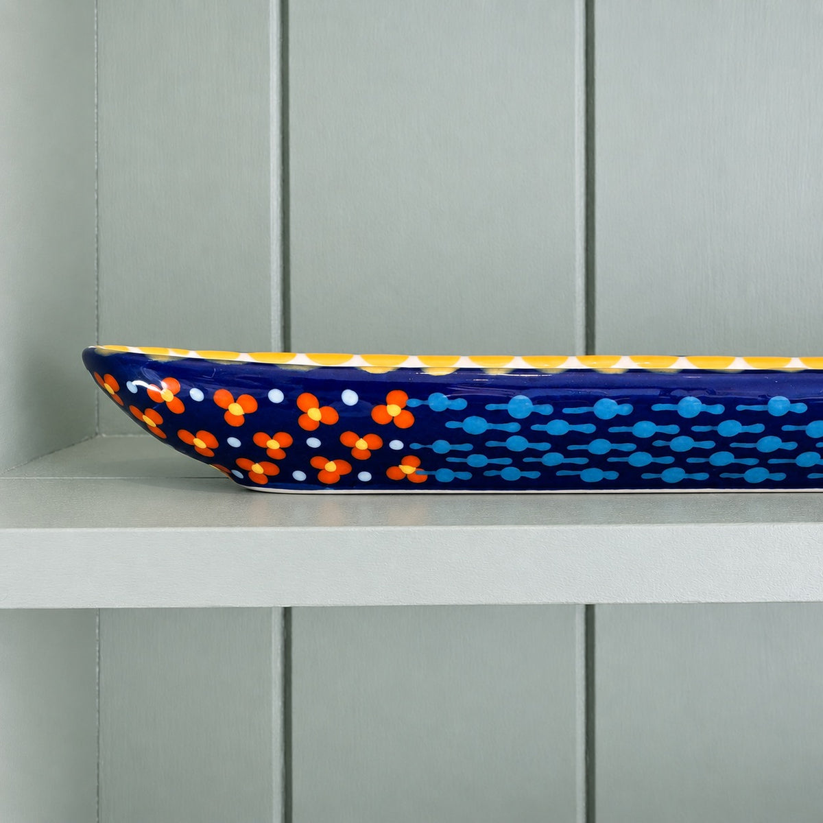 Potterswork Olive Boat - Dark Blue