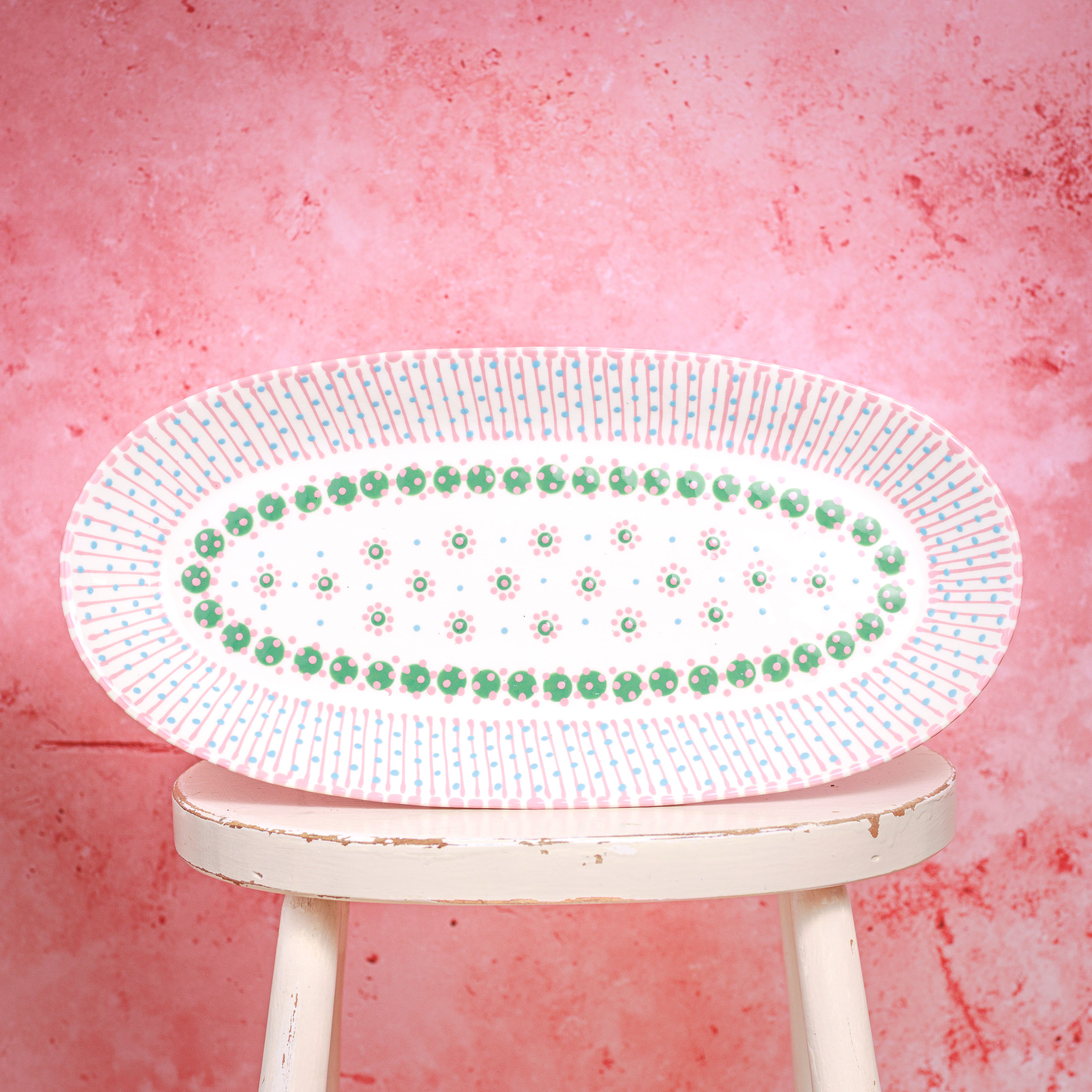 Potterswork Alice Plate - Pink
