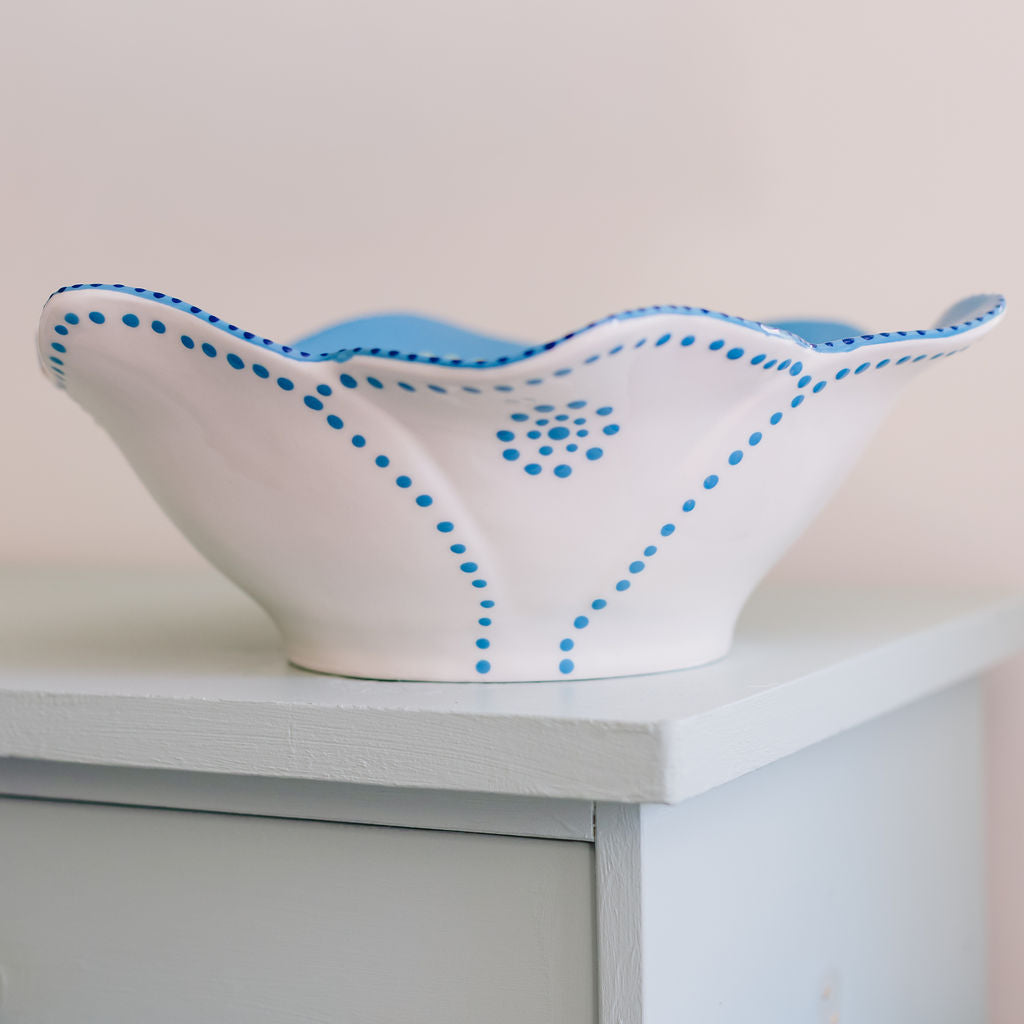 Potterswork Statement Bowl - Blue