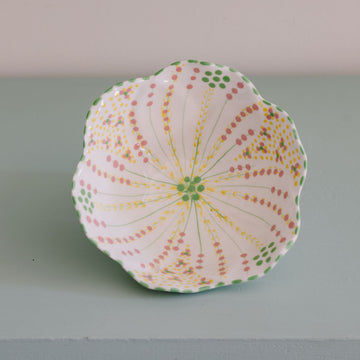 Potterswork Nibble Bowls - Sage and Pink