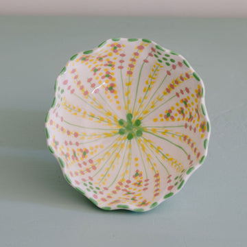 Potterswork Nibble Bowls - Sage and Pink
