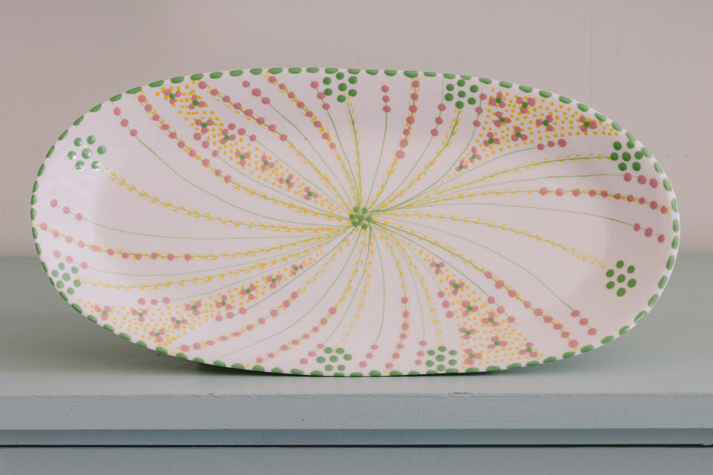 Potterswork Nibble Bowls - Sage and Pink