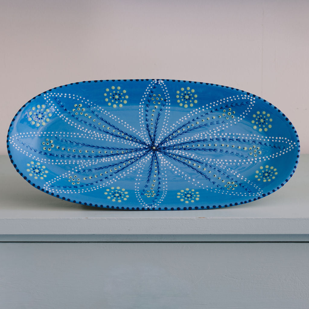 Potterswork Statement Bowl - Blue