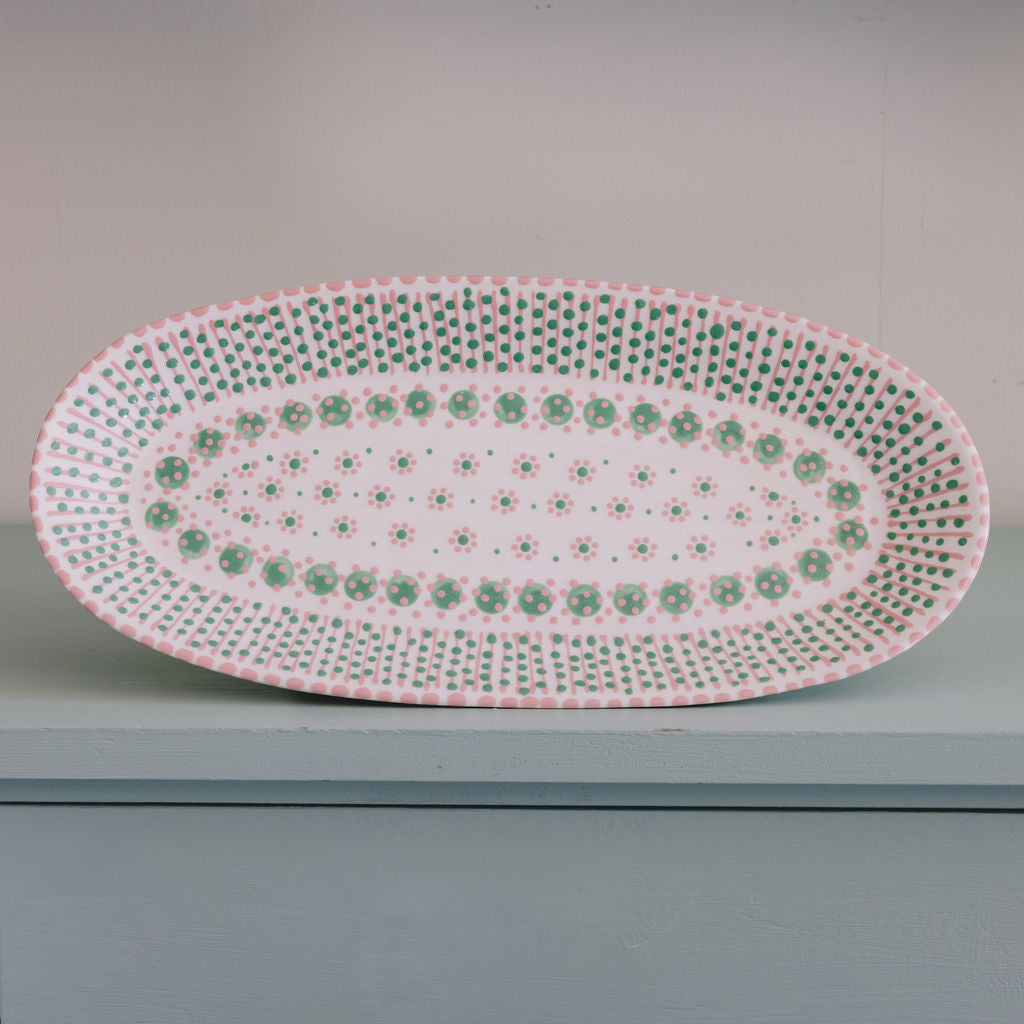 Potterswork Alice Plate - Pink