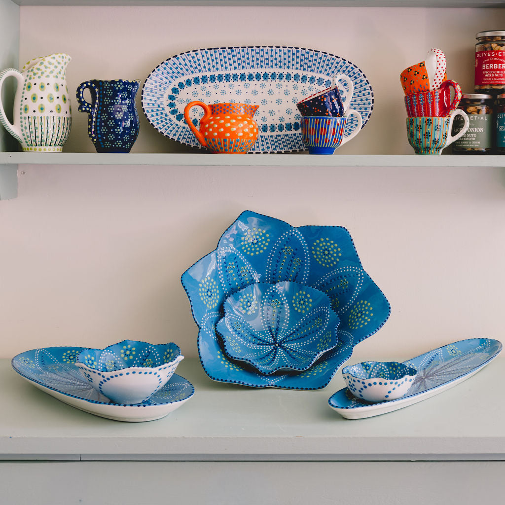 Potterswork Pudding Bowl - Blue