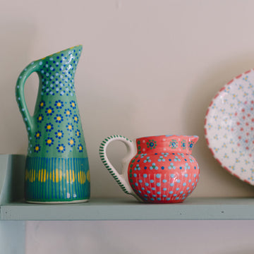 Potterswork Cream Jug - Pink