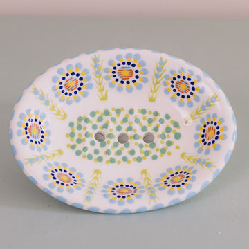 Potterswork Soap Dish - Multi Colored