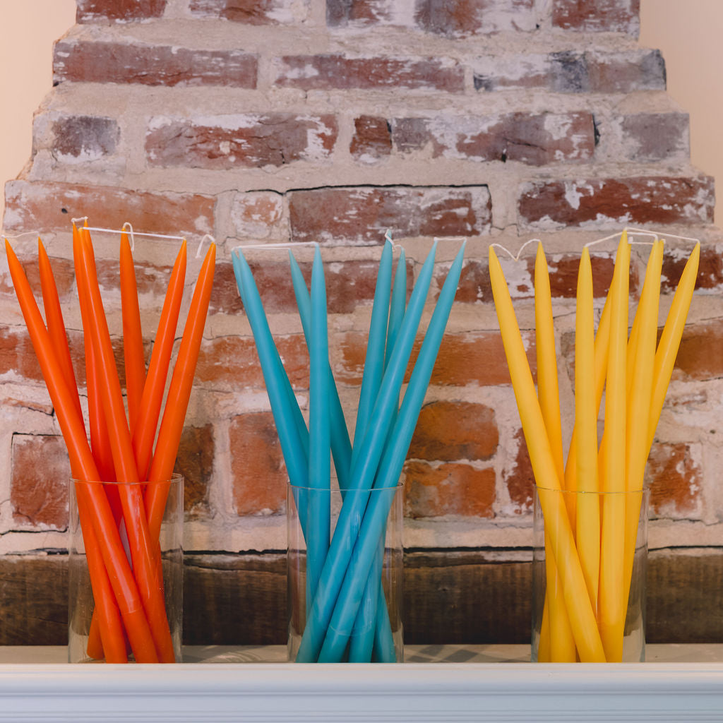Yellow -  Tapered Dinner Candles