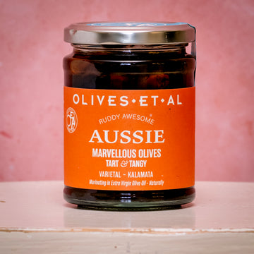 Aussie Tart and Tangy Olives