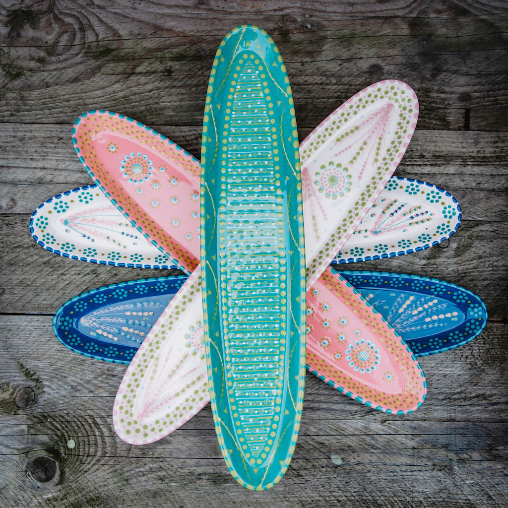 Tilly Plate - Deep Blue