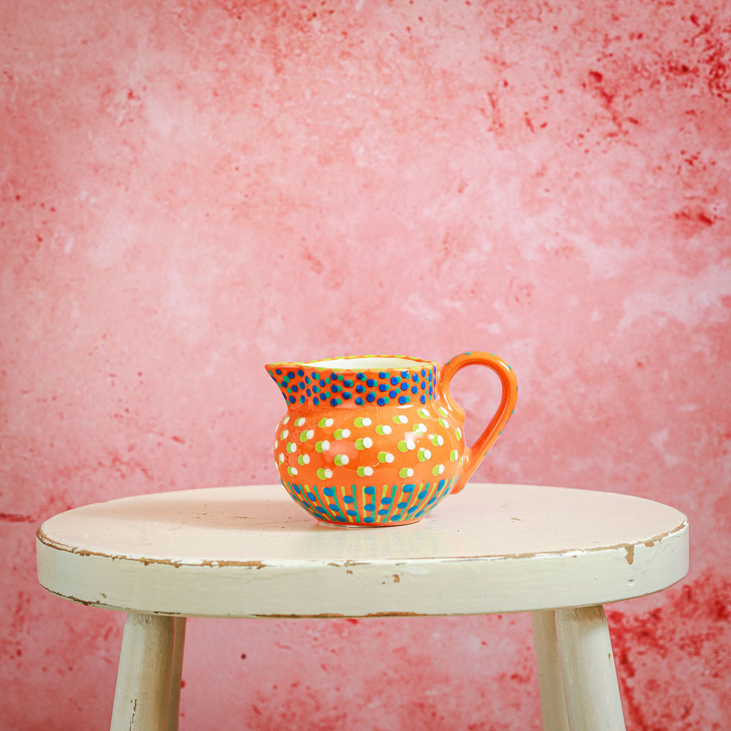 Potterswork Cutie Cream Jug - Orange