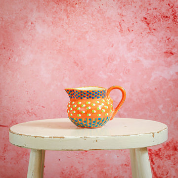 Potterswork Cutie Cream Jug - Orange