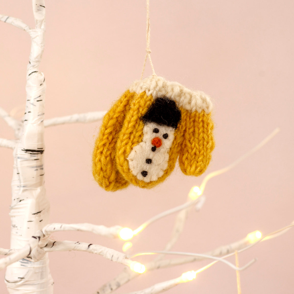 Colourful Mittens - Yellow
