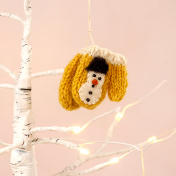 Colourful Mittens - Yellow