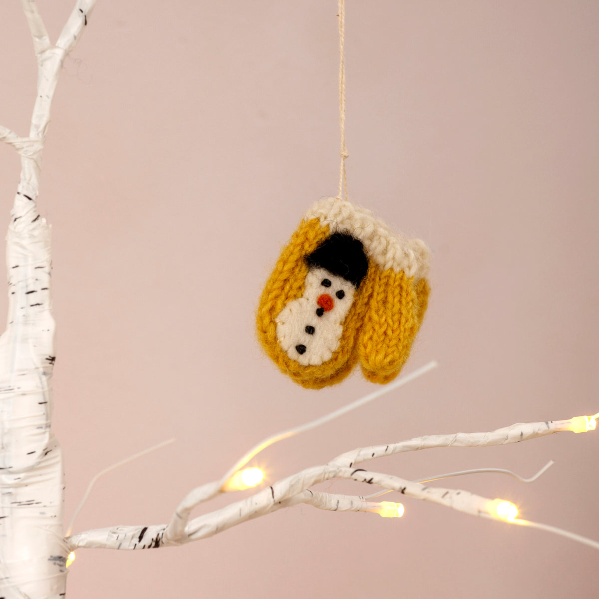 Colourful Mittens - Yellow