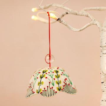 Potterswork Christmas Decorations - White Flower