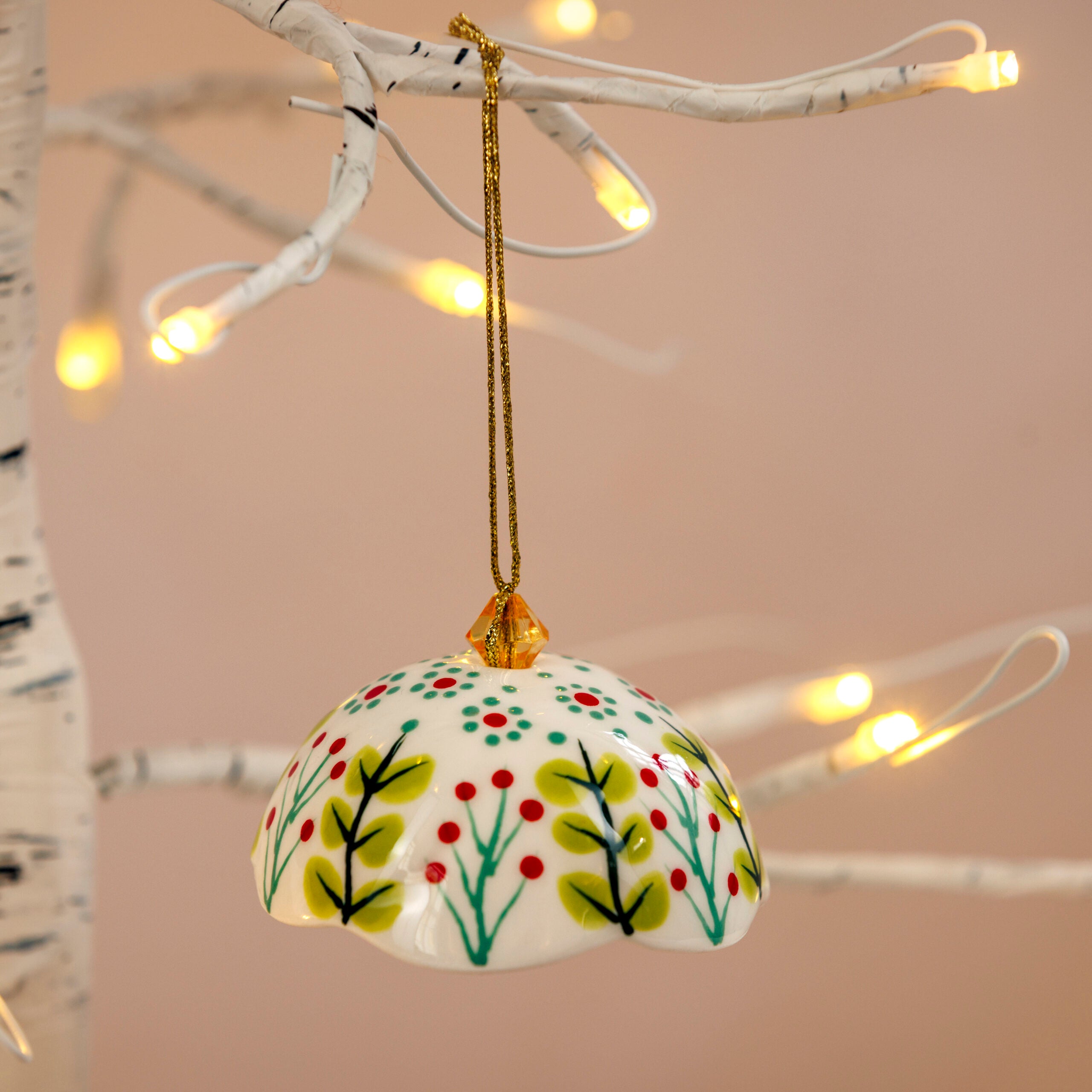 Potterswork Christmas Decorations - White Flower