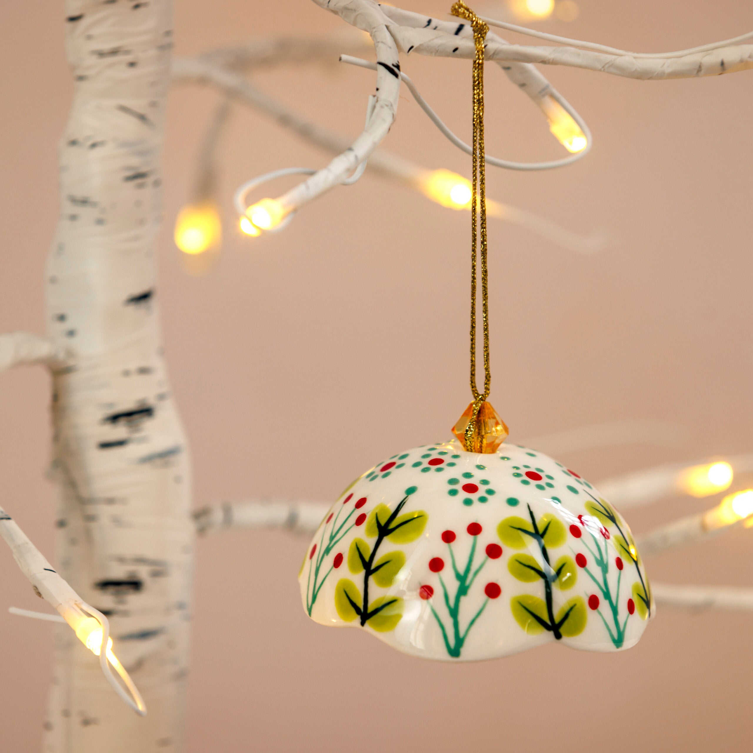 Potterswork Christmas Decorations - White Bird