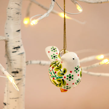 Potterswork Christmas Decorations - White Bird