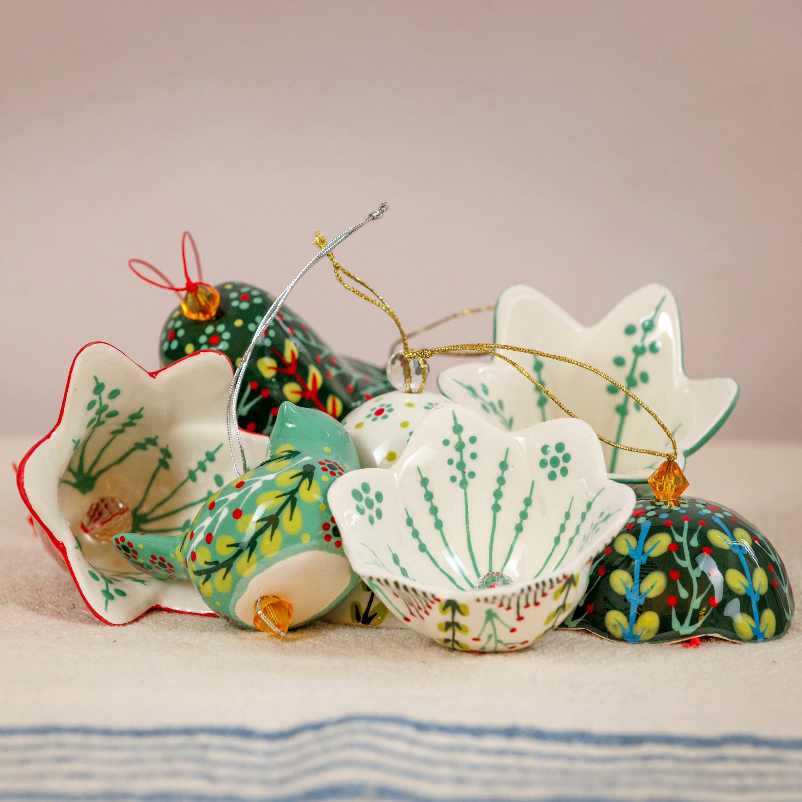 Potterswork Christmas Decorations - White Flower