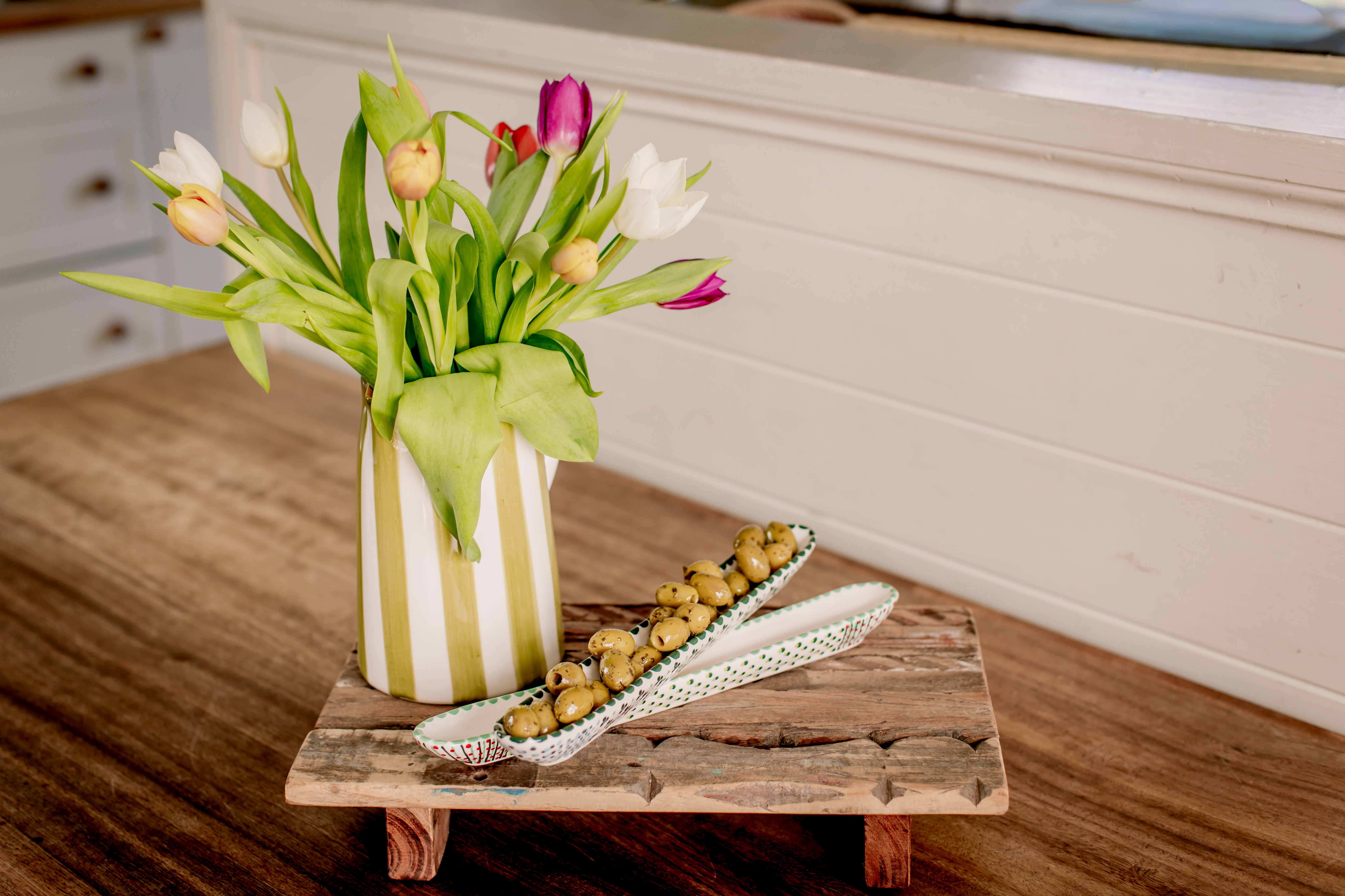 Potterswork Olive Boat - Dark Blue