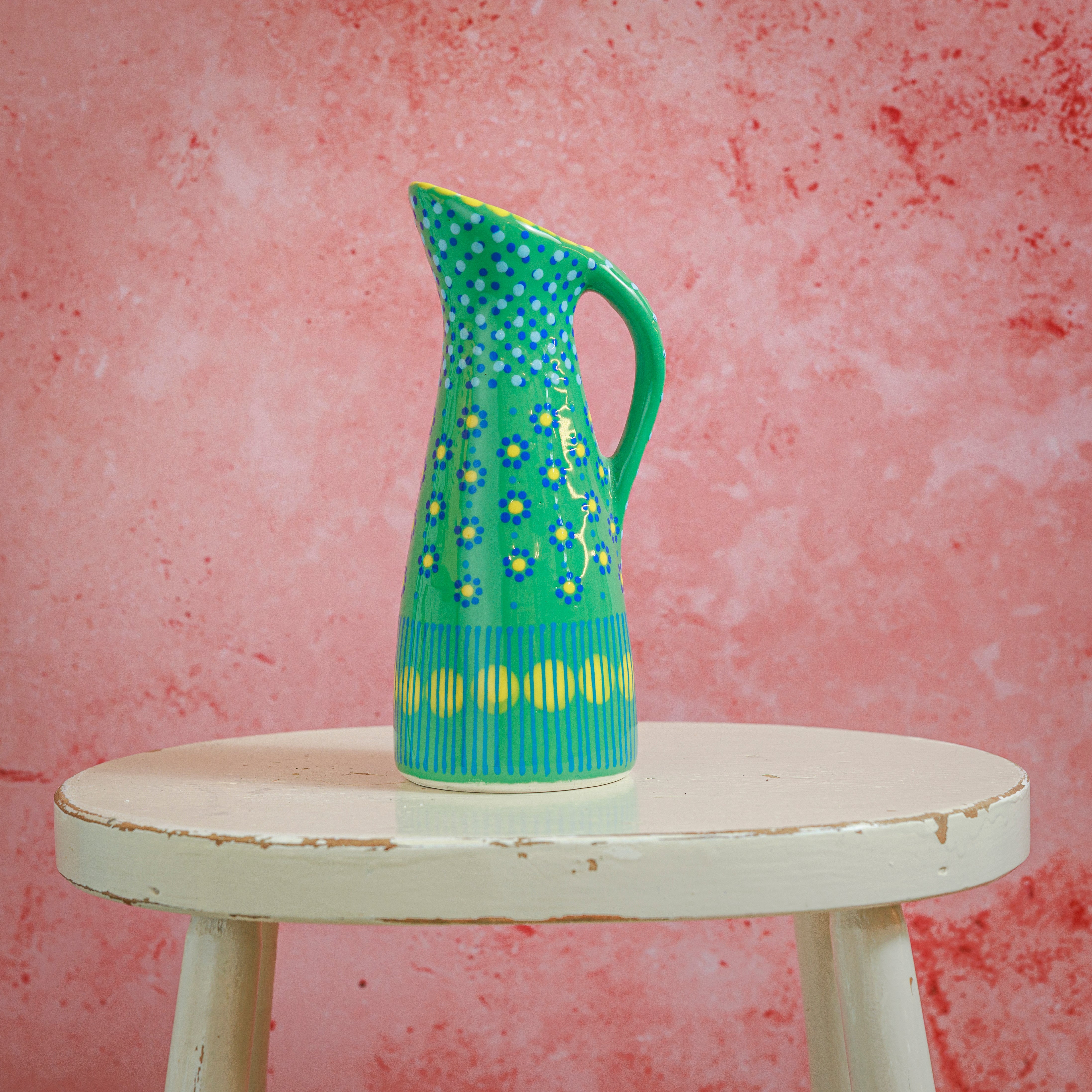 Potterswork Slim Jug - Green